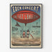 Plakat vintage Eden Concert Zabierz Balon