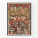 Plakat vintage Eden-Theatre Brahma dekoracja ścienna retro