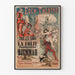 Plakat vintage Eden Théâtre La Folie Parisienne Ballet Pantomima