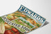 Plakat vintage Edwards Desiccated Soup 4 rodzaje warzyw