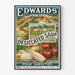 Plakat vintage Edwards Desiccated Soup 4 rodzaje warzyw