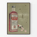 Plakat reklamowy vintage syrop Efryl z efedryną