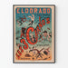 Plakat vintage Les 3 Carno's Eldorado Strasbourg