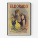 Plakat vintage Eldorado Anna Held - Retro dekoracja ścienna