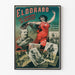 Plakat vintage Eldorado Piosenki Darcier dekoracja ścienna