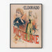 Plakat vintage Eldorado Mlle Micheline