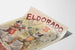 Plakat vintage Eldorado CirAunez de Blairgerac dekoracja ścienna teatralna