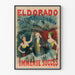 Plakat vintage Eldorado Etapy piosenki do dekoracji ściennej