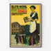 Plakat vintage Elite-Hotel Zurich 1913 dekoracja ścienna