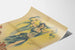 Plakat vintage Emilienne Vildier Kreolka z Réunion
