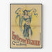Plakat vintage Emilienne Vildier Kreolka z Réunion