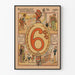 Plakat vintage Pożyczka Narodowa 6% 1920 - Historyczna dekoracja ścienna