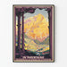 Plakat vintage Tarentaise Pralognan Masif Vanoise