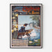 Plakat vintage Enghien-les-Bains, uzdrowisko i centrum rekreacyjne