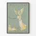 Plakat vintage Enzypan L'Ange Gardien do dekoracji ściennych