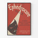 Plakat vintage Ephedrocure Olej na drogi oddechowe