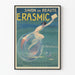 Plakat Vintage Érasmic Savon de Beauté - Dekoracja Ścienna Retro