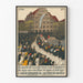 Plakat vintage przeprowadzka Seidendrieder 1913