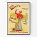 Plakat vintage Eugénie Buffet Śpiewaczka Ludowa