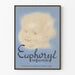 Plakat vintage Euphoryl infantile do dekoracji ściennych