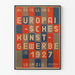 Plakat Wystawa Europejska Sztuki i Rzemiosła 1927