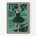 Plakat Vintage Excelsior Eden Teatr Ulica Boudreau