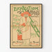 Plakat z wystawy plakatów artystycznych Cyrk Reims 1896