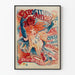 Plakat wystawy vintage Krąg Sztuk Pięknych w Liège