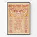 Plakat z wystawy sztuki vintage w Muzeum Nowoczesnym