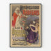 Plakat wystawy vintage dzieła Rabelais autorstwa Jules Garnier