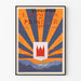 Plakat vintage wystawa Munster 1925 - Dekoracja ścienna retro