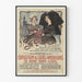 Plakat vintage Wystawa Darów Amerykańskich - Historyczna dekoracja ścienna