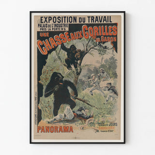 exposition-du-travail-palais-de-lindustrie-une-chasse-aux-gorilles-au-gabon-panorama
