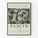 Plakat wystawy Pascin Rysunki w Galerii Lucy Krohg 1960