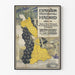 Plakat z wystawy międzynarodowej w Madrycie 1893-94