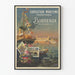 Plakat vintage Międzynarodowa Wystawa Morska Bordeaux 1907