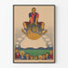 Plakat vintage klubu piłkarskiego F.C.B. dekoracyjny