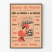 Vintage plakat George Du Maurier – Modne i fantazyjne angielskie, 1895