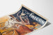 Plakat vintage Falcon - Dekoracja ścienna rower w stylu secesyjnym