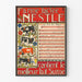 Plakat vintage Mąka Mleczna Nestlé Mleko Szwajcarskie