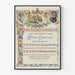 Pamiątkowy plakat urodzin księżniczki Beatrix 1938