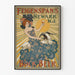 Plakat vintage Feigenspan's Bock Beer Newark