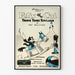 Plakat vintage Felix the Cat - Retro dekoracja ścienna