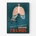 Plakat vintage medyczny Astma Felsol