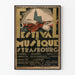 Plakat Festiwal Muzyczny w Strasburgu 1932