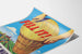 Plakat vintage Pomoc w zbiorach podczas wojennych upraw