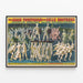 Plakat vintage Troupe Octavians Teatru La Scali w Mediolanie — oprawiony obraz na ścianie