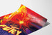 Plakat Artysta Flares of Fury - Dekoracja Ścienna Nauka i Kosmos