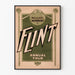 Plakat Vintage Flint Annual Tour - Dekoracja Ścienna Retro