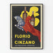 Plakat vintage Florio i Cinzano - Najlepsze aperitify